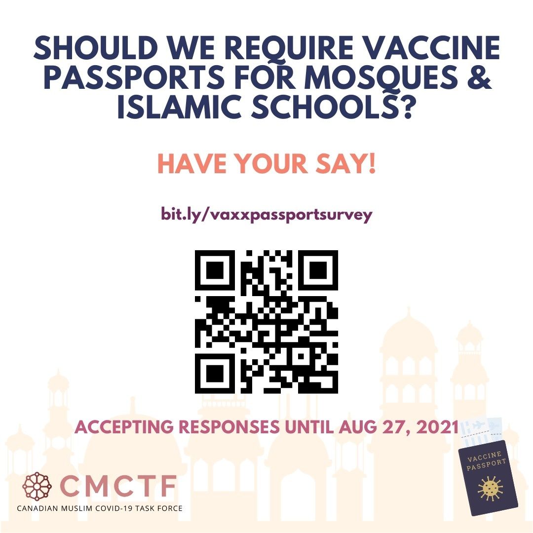 Should vaccine passports be required for Mosques and Islamic Schools?