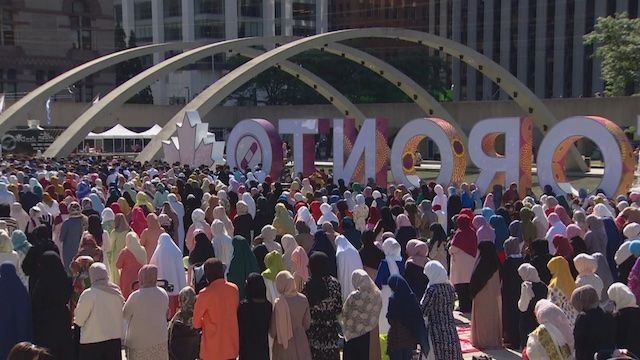Canadian Muslims celebrate Eid Al-Adha