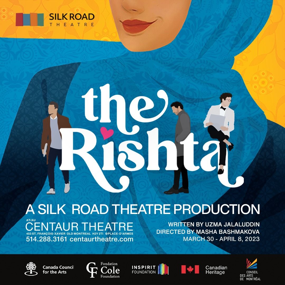 Silk Road Theatre announces the production of "The Rishta" written by Uzma Jalaluddin