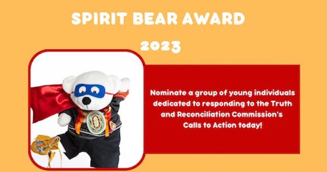 Olive Tree Foundation to fund Annual Indigenous Spirit Bear Award