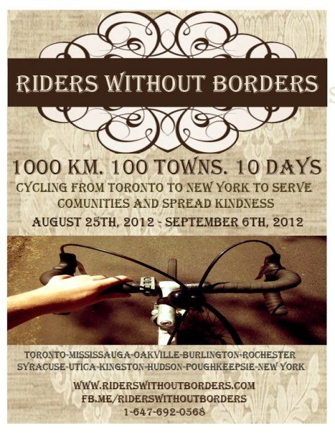 Riders Without Borders – spreading kindness one town at a time
