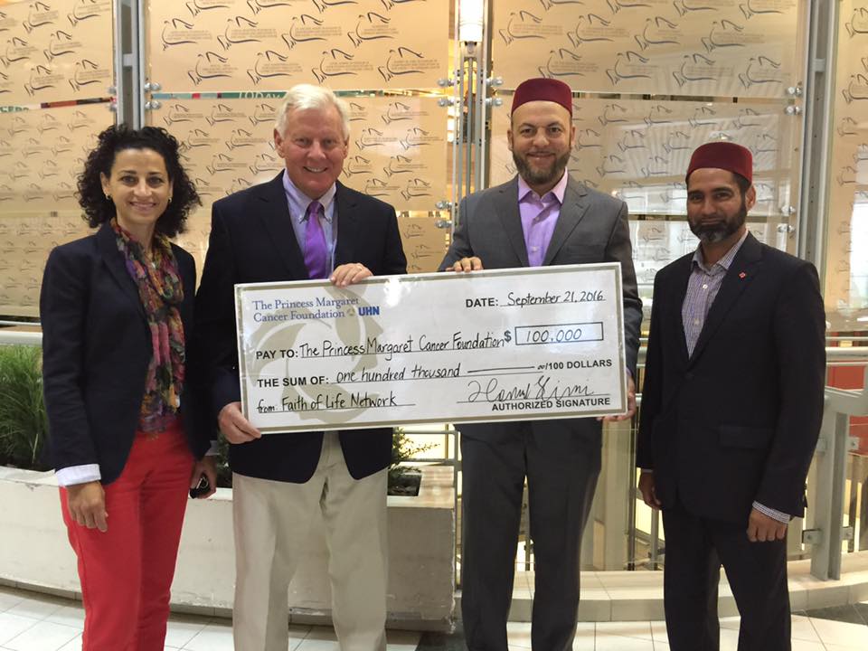 Muslim organization raises $100K for Princess Margaret Hospital