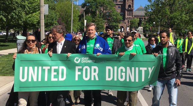 Walking for Dignity in Toronto