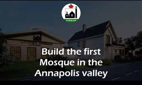 First Mosque to be built in the Annapolis Valley, Nova Scotia
