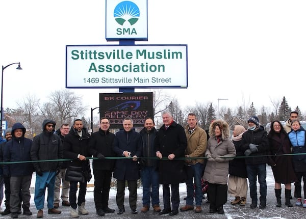 Stittsville Community Unites to Unveil New Sign After Hate Incident