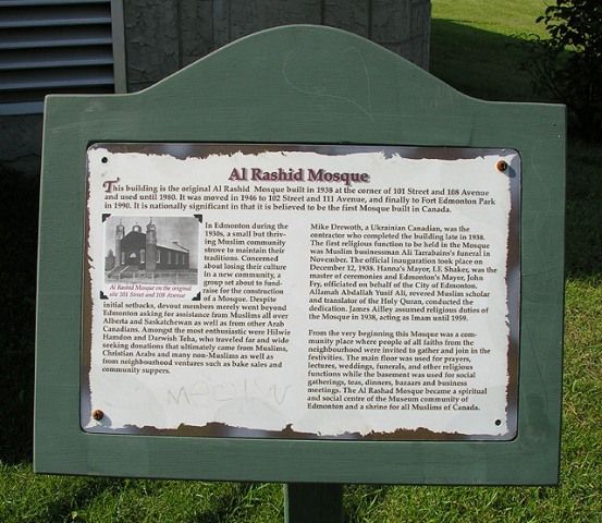 First mosque part of the heritage of all Canadians