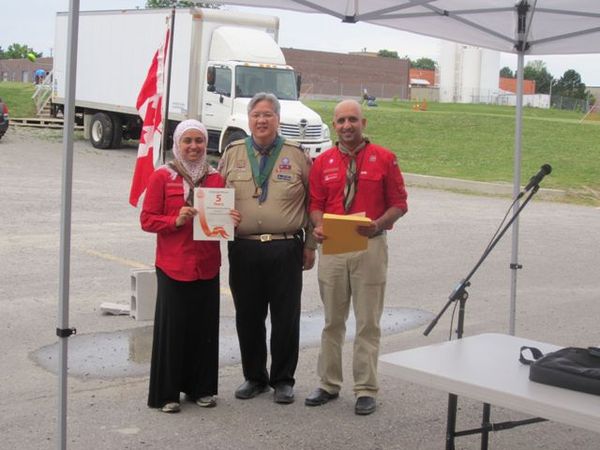 Muslim Scouts celebrate achievements