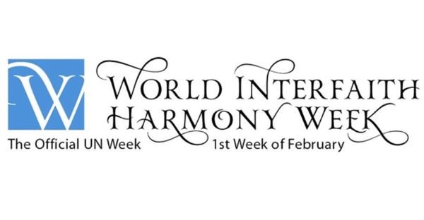 Toronto to observe World Interfaith Harmony Week