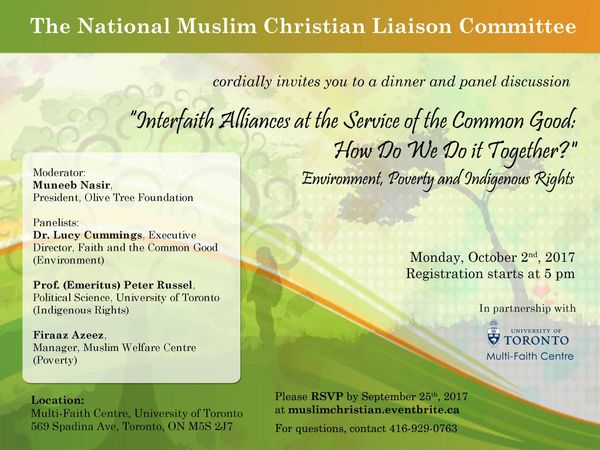 National Muslim Christian Liaison Committee Dinner