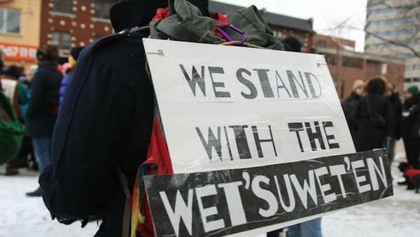 Canadian Muslim Community Members Stand with the Wet’suwet’en Nation