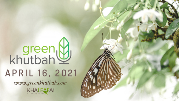 Green Khutbah Campaign Announced for April 16