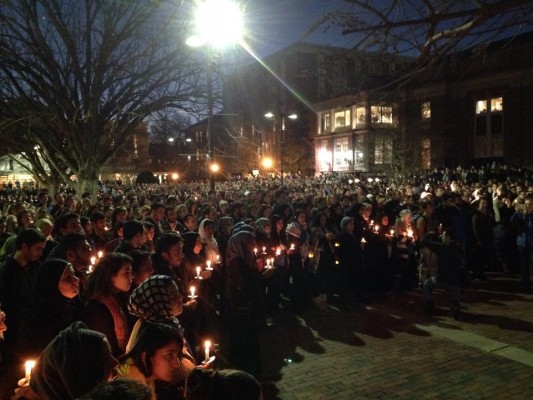 UNC Vigil